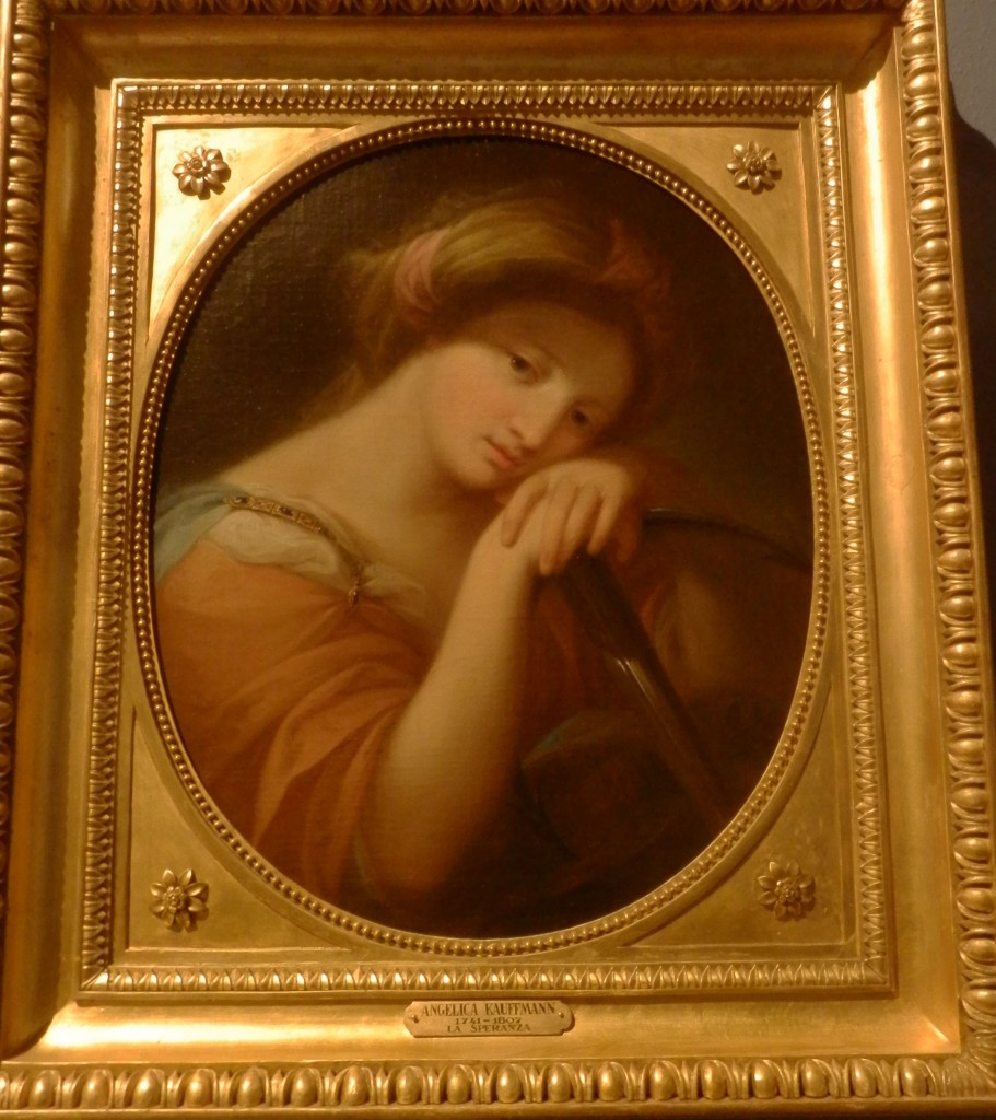 "La speranza" (1765) di Angelika Kauffmann.