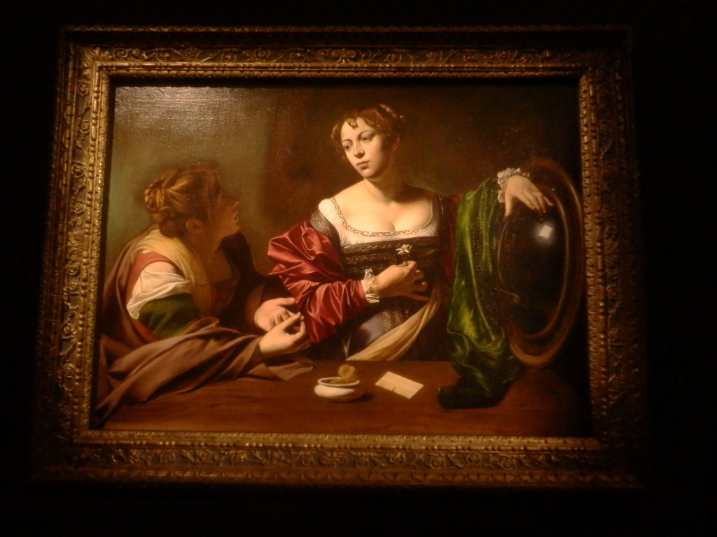 "Marta e Maria Maddalena" (1598), Detroit Institute of Arts, Michigan. 