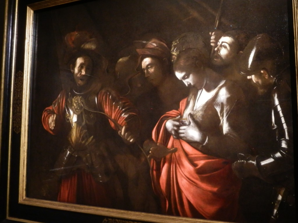 "Martirio di Sant'Orsola"(1601), collezione Intesasanpaolo, Gallerie d'Italia, Napoli. 