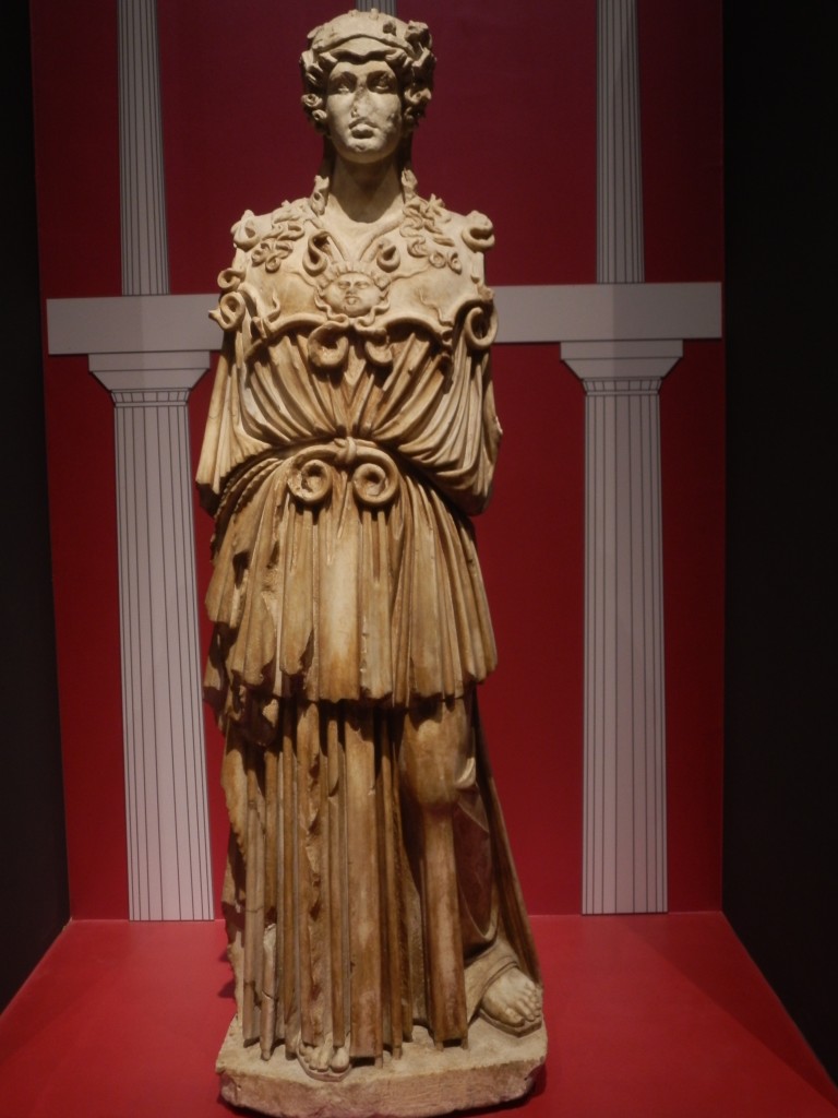 "Athena Parthenos", scultura in marmo pentelico, II d.C.