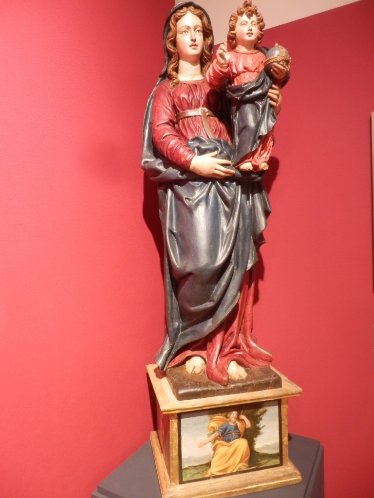 Madonna con Bambino, di Sebastiano Sebastiani, XVII secolo.  