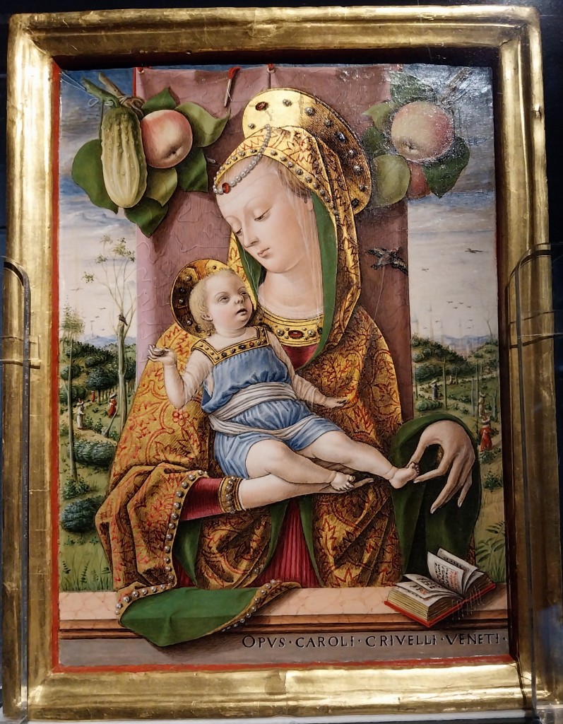 "Madonna col Bambino" (1480), di Carlo Crivelli.